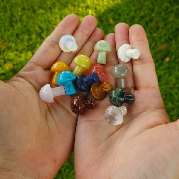 Mushroom Shaped Crystals