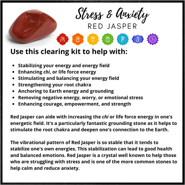 Stress & Anxiety Smudging & Clearing Kit