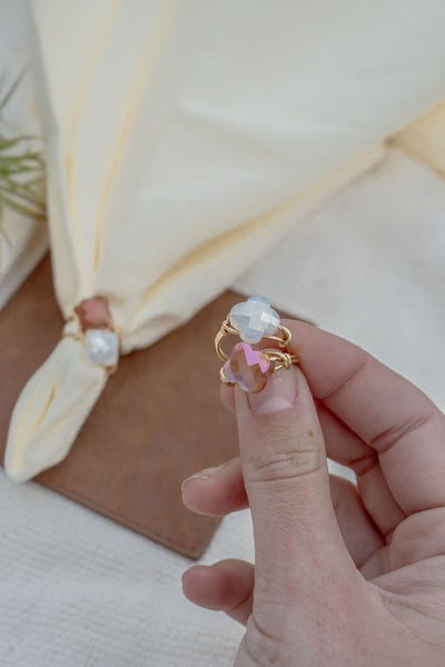 Boho Quatrefoil Ring